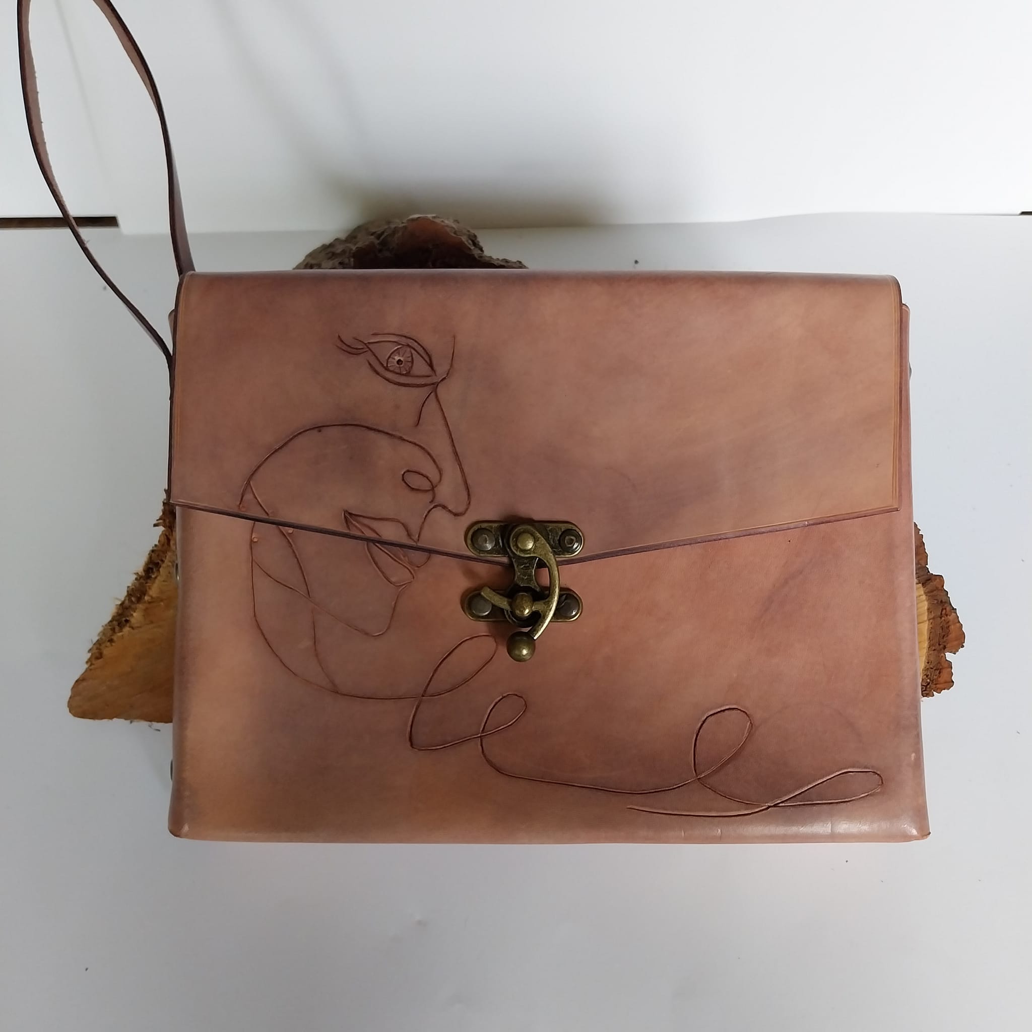 Sac à main en cuir